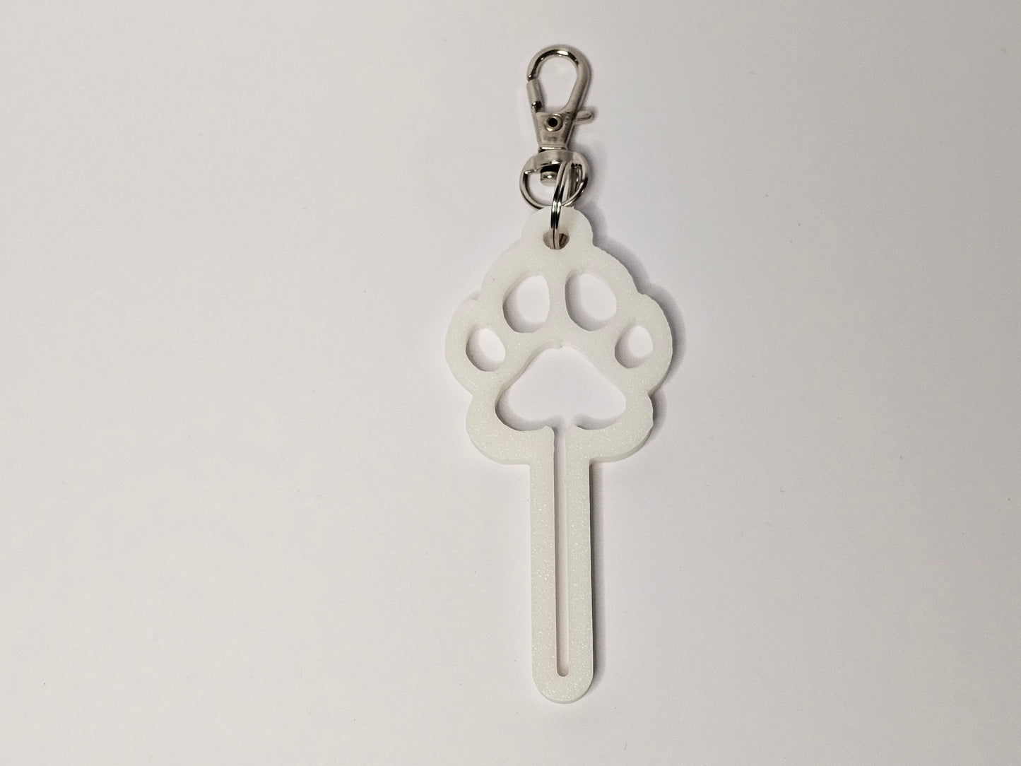 Paw Print Poop Bag Clip
