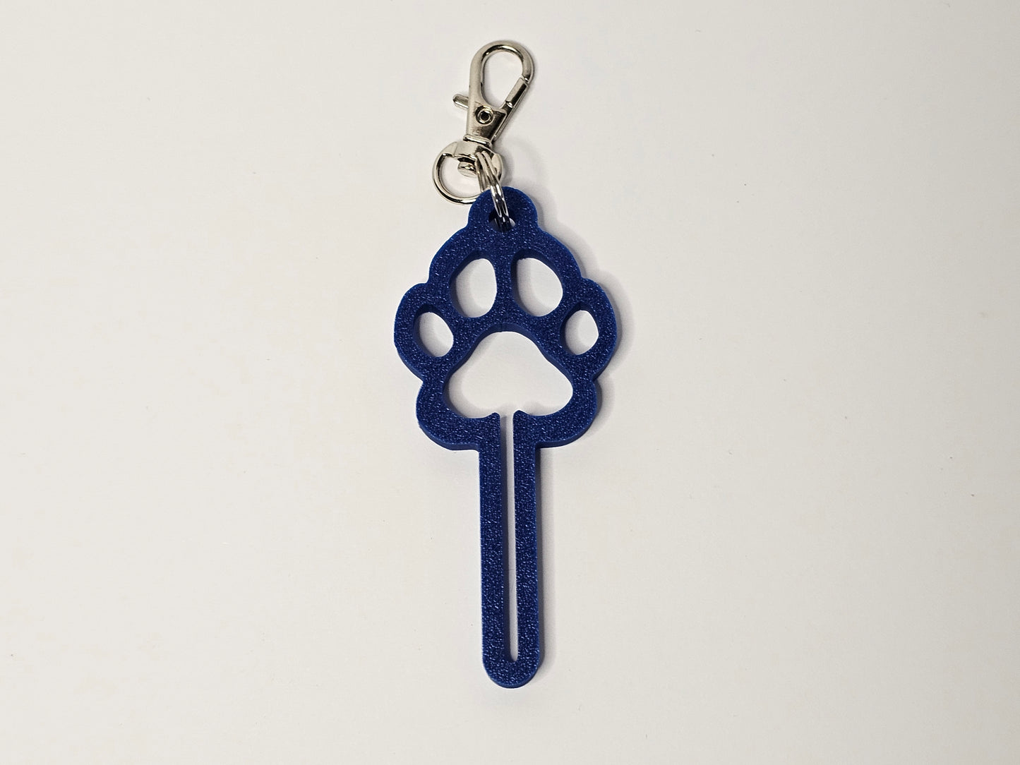 Paw Print Poop Bag Clip