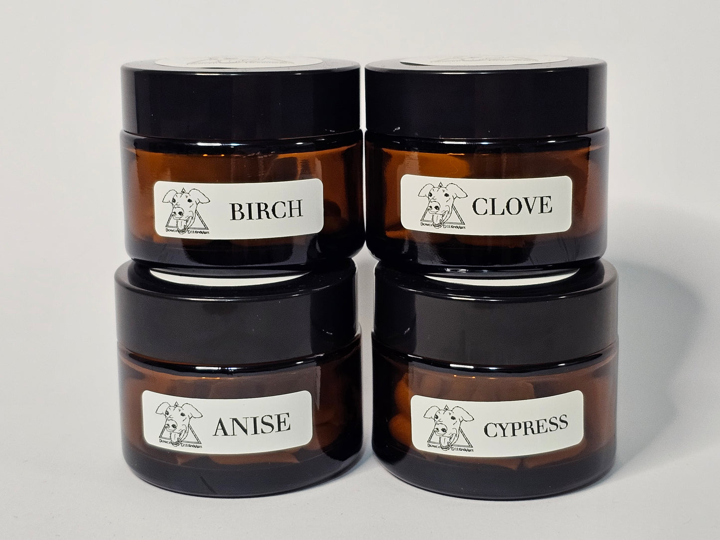 Cypress Scent Infused Cotton Tips Jar