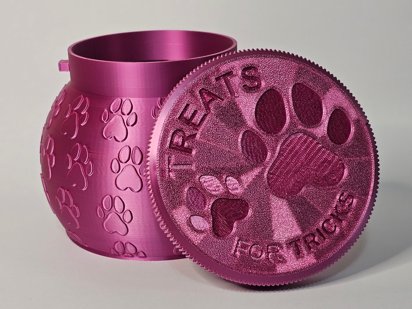 "Treats For Tricks" Dog Treat Jar