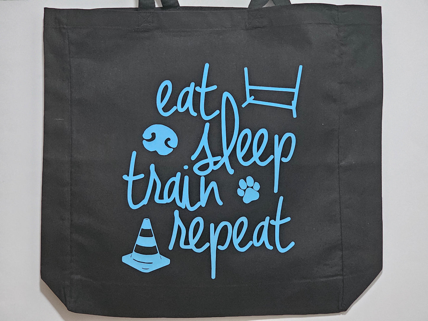 Tote Bag "Eat Sleep Train Repeat"