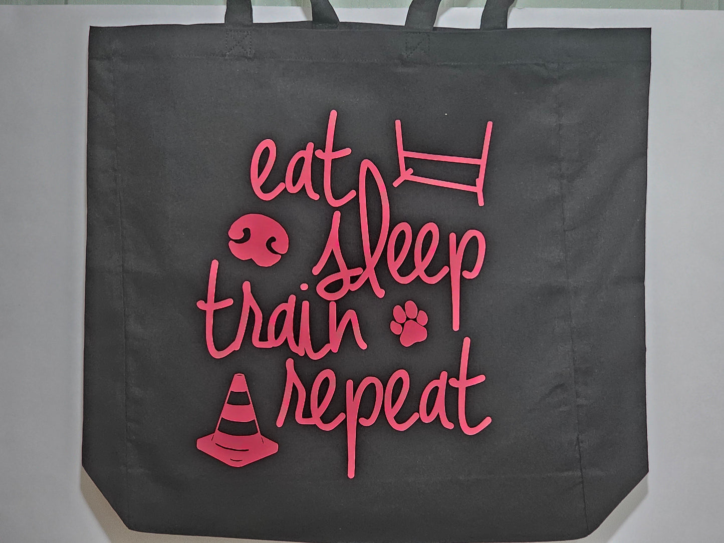 Tote Bag "Eat Sleep Train Repeat"