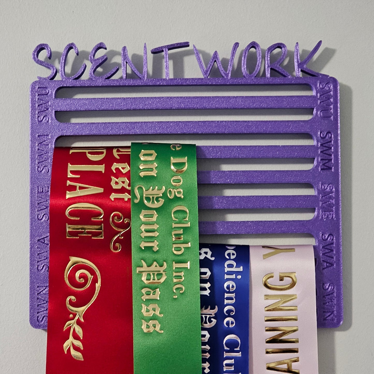 Ribbon Wall Hanger "Scent Work"