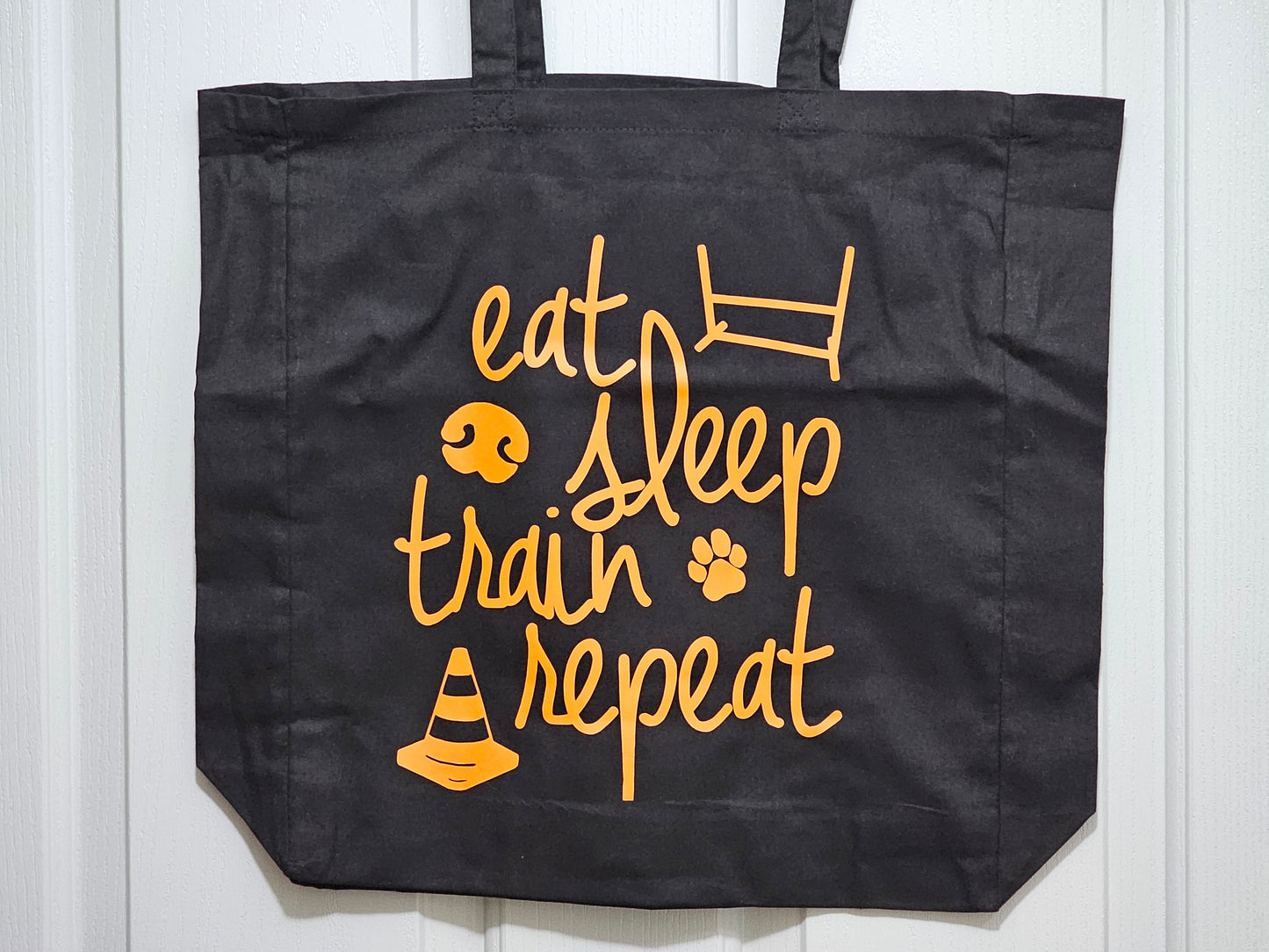 Tote Bag "Eat Sleep Train Repeat"