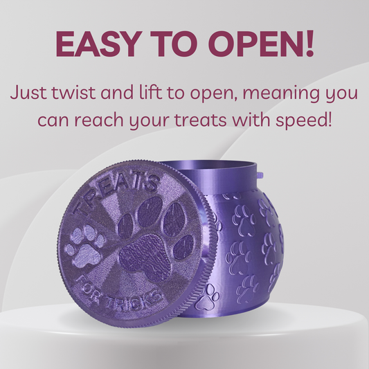 "Treats For Tricks" Dog Treat Jar