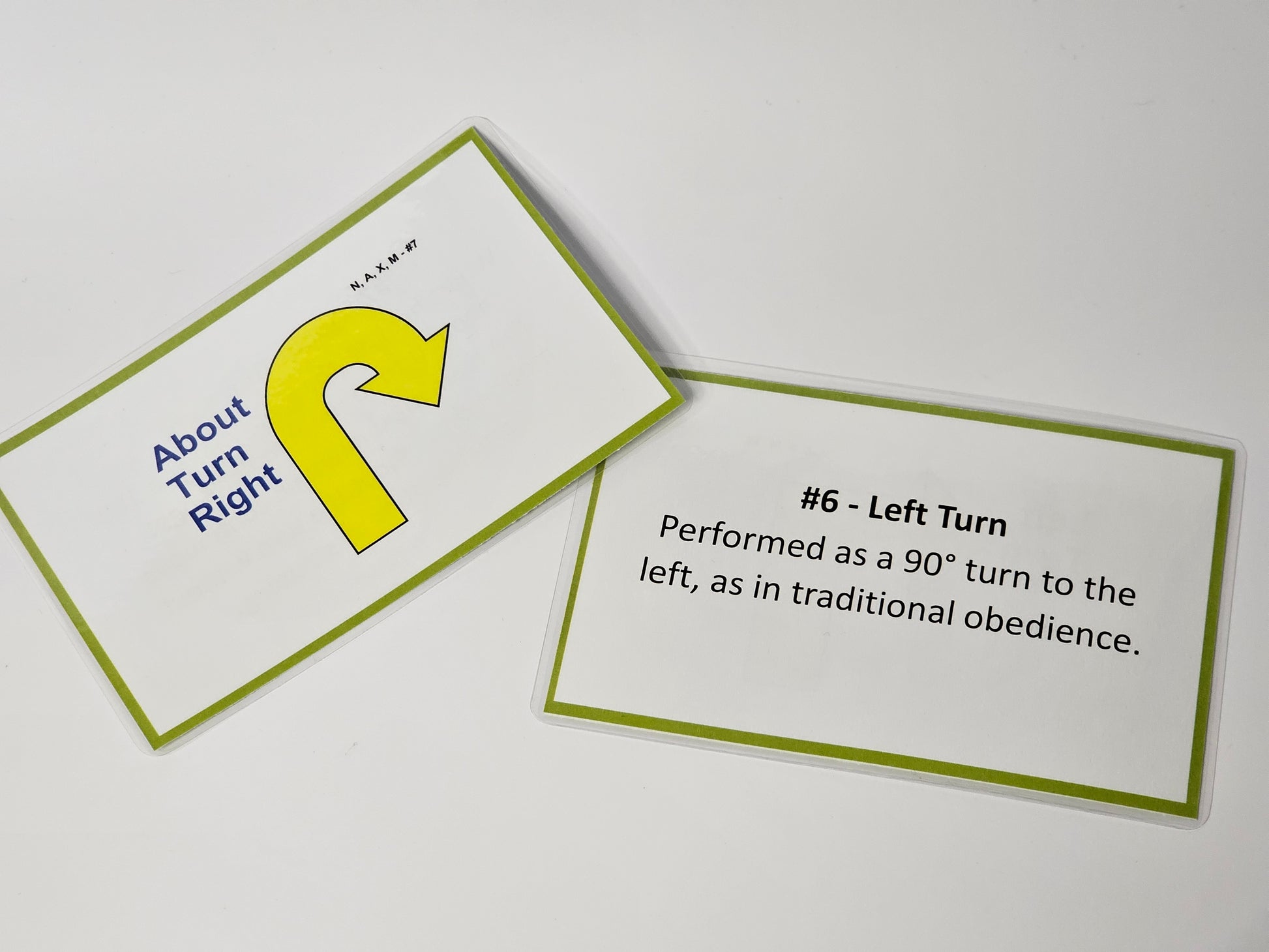 ANKC Novice Rally Sign Cards (Travel Sized) – Denver Designs Aus