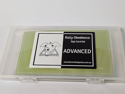 ANKC Advanced Rally Cards (Travel Sized)