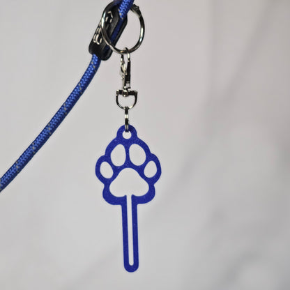 Paw Print Poop Bag Clip