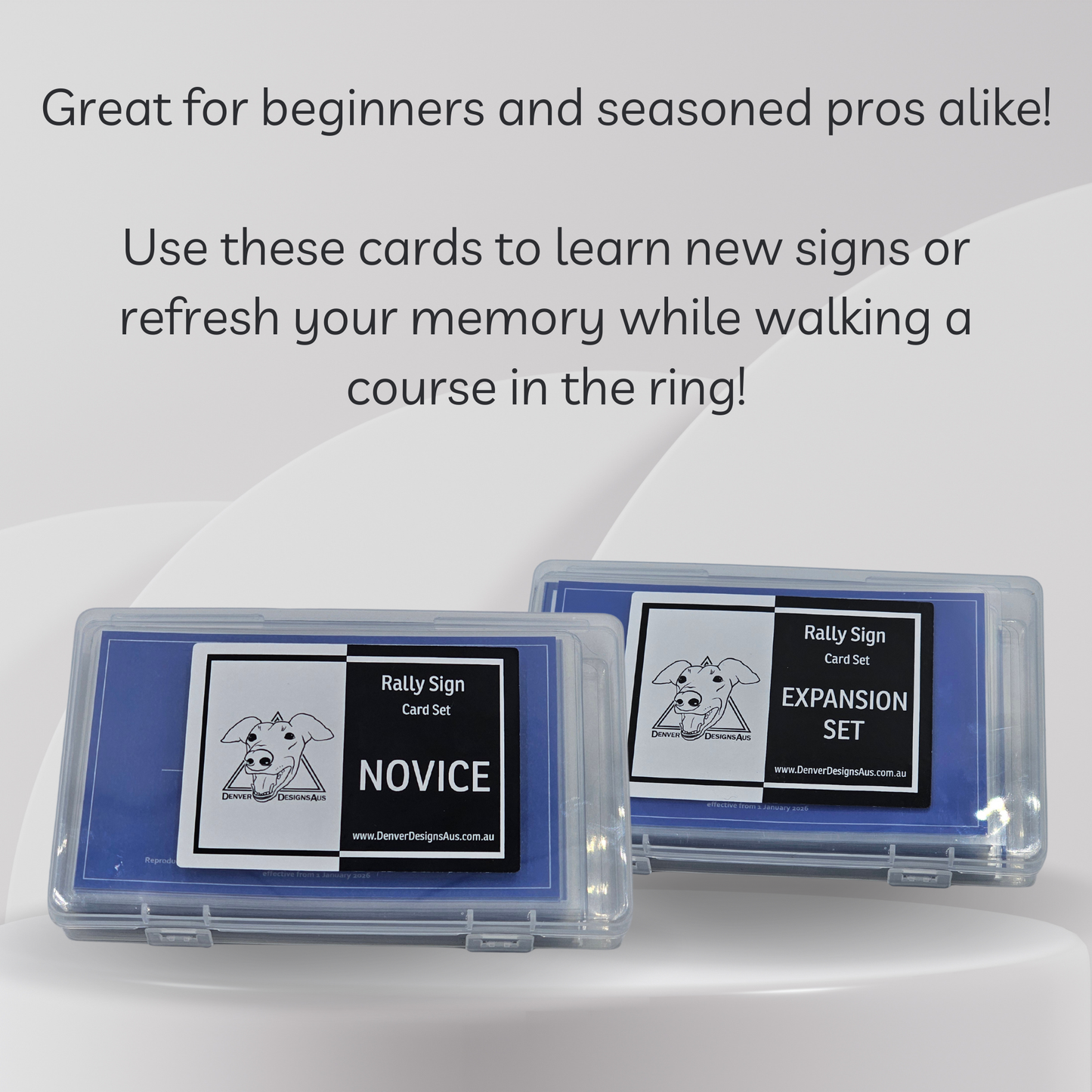 2026 ANKC Complete Rally Sign Cards (Travel Sized)