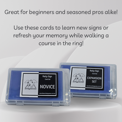 2026 ANKC Complete Rally Sign Cards (Travel Sized)