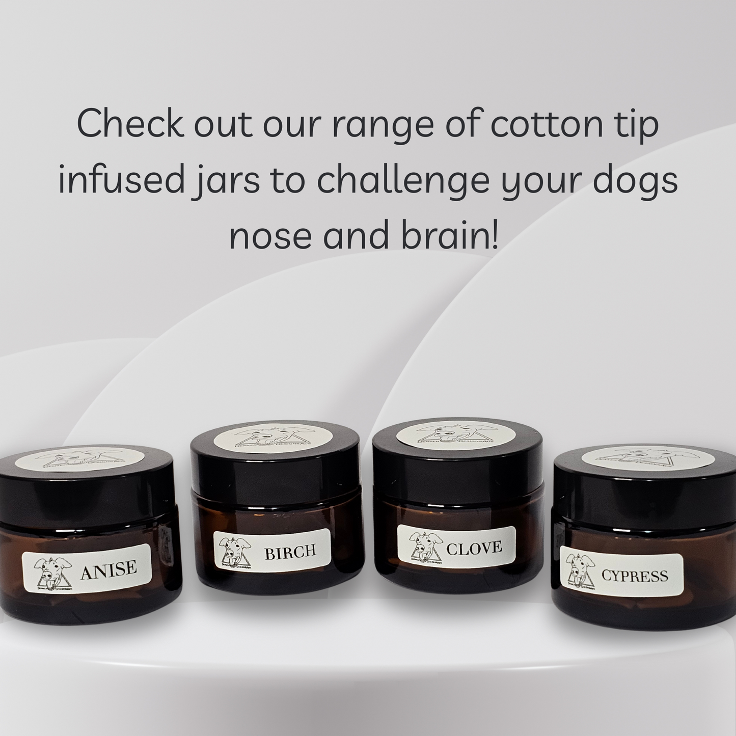 Birch Scent Infused Cotton Tips Jar