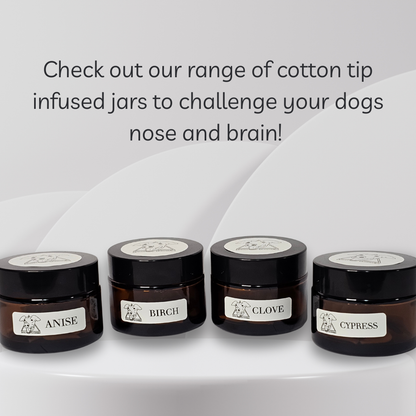 Birch Scent Infused Cotton Tips Jar