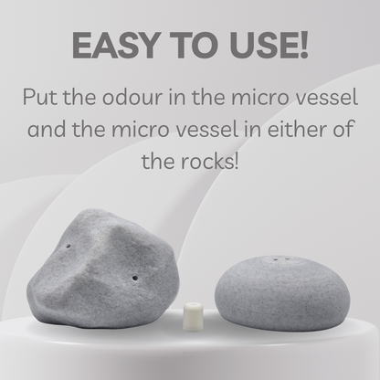 Scent Work Rock Vessels (2-Pack)