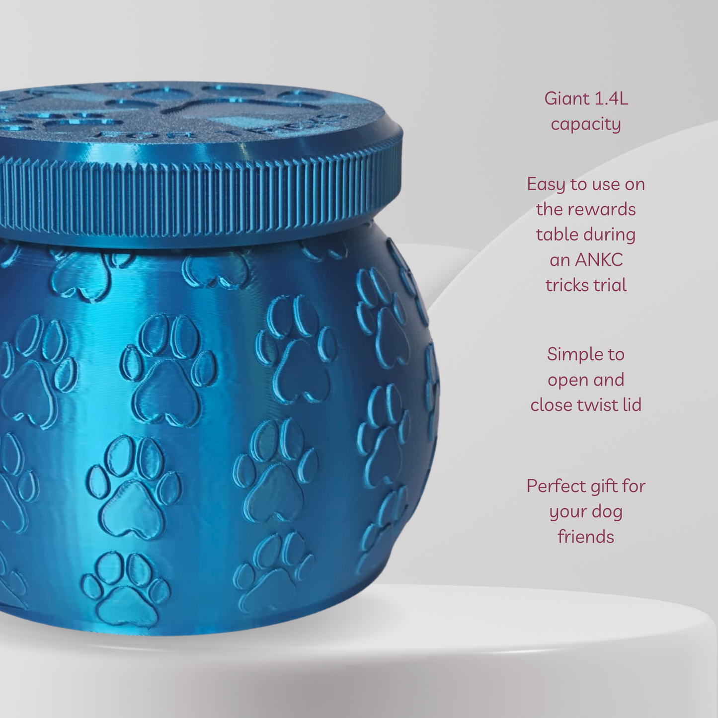 "Treats For Tricks" Dog Treat Jar