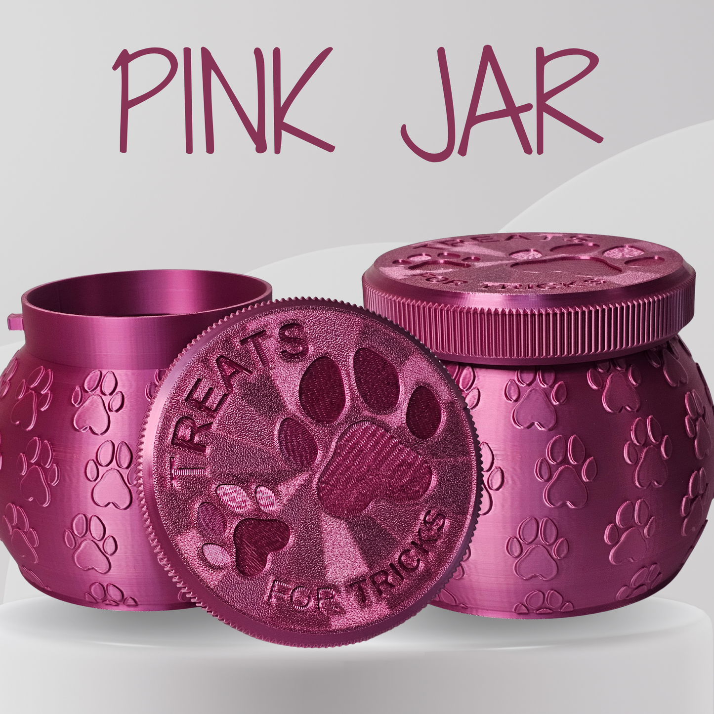 "Treats For Tricks" Dog Treat Jar