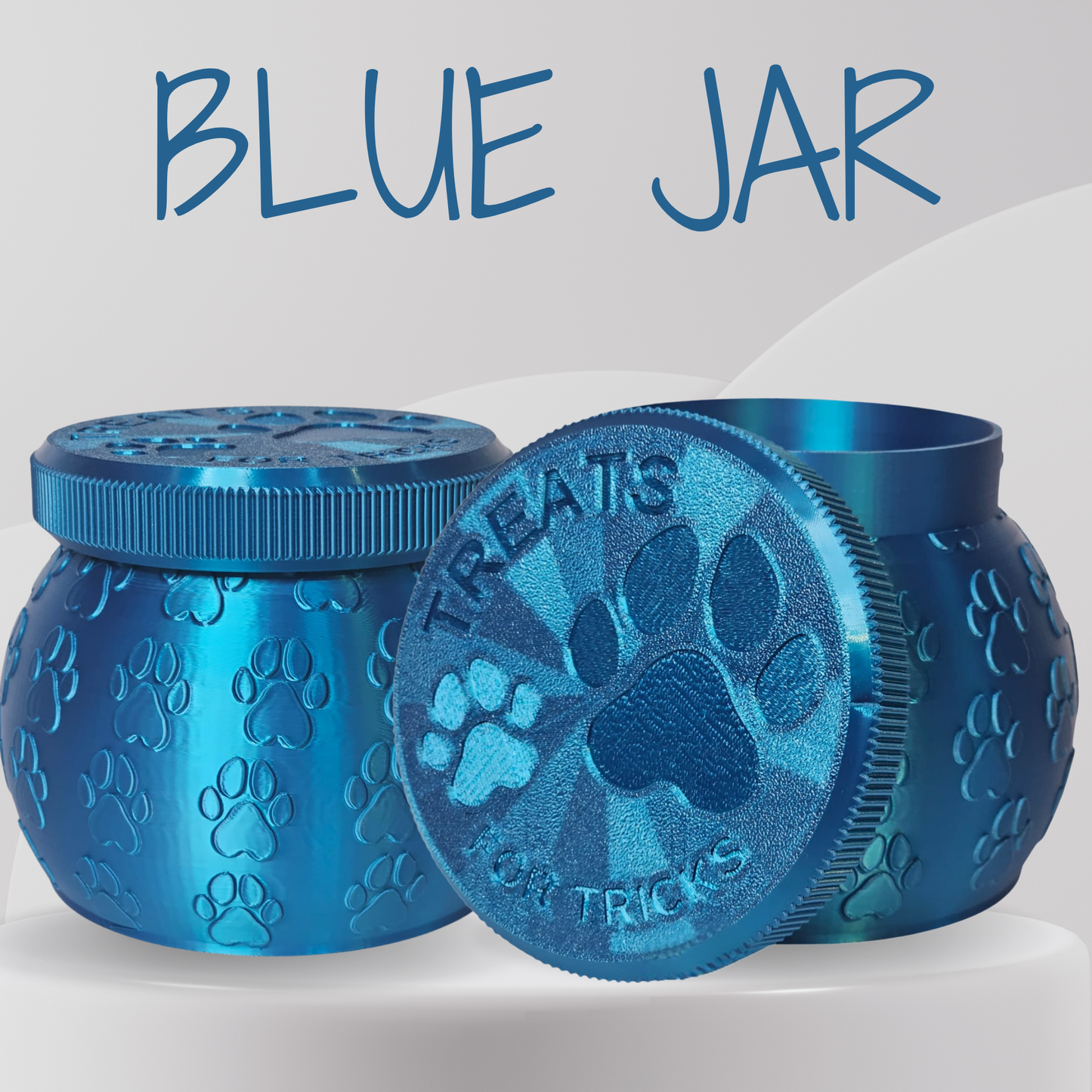 "Treats For Tricks" Dog Treat Jar